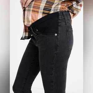 MADEWELL Maternity Side-Panel Skinny Pull On Jeans Adjustable Edition size 30